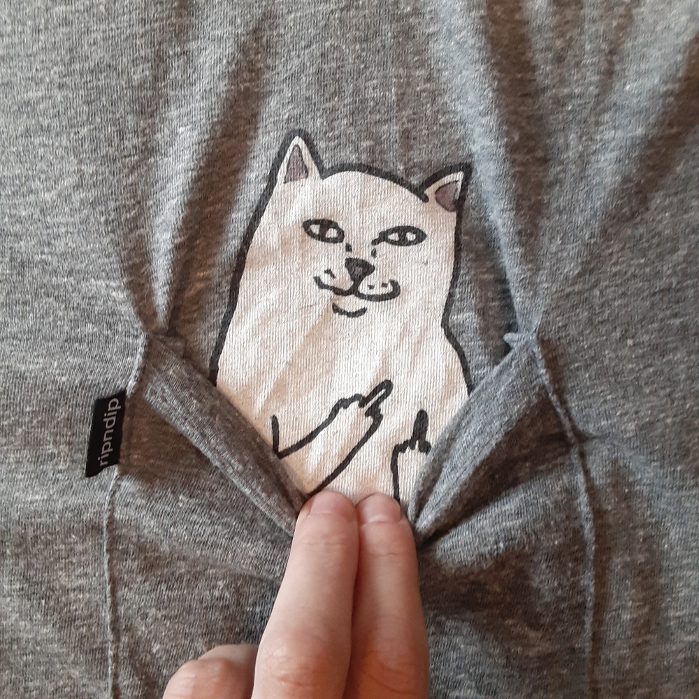 RIPNDIP Lord Nermal Pocket Tee